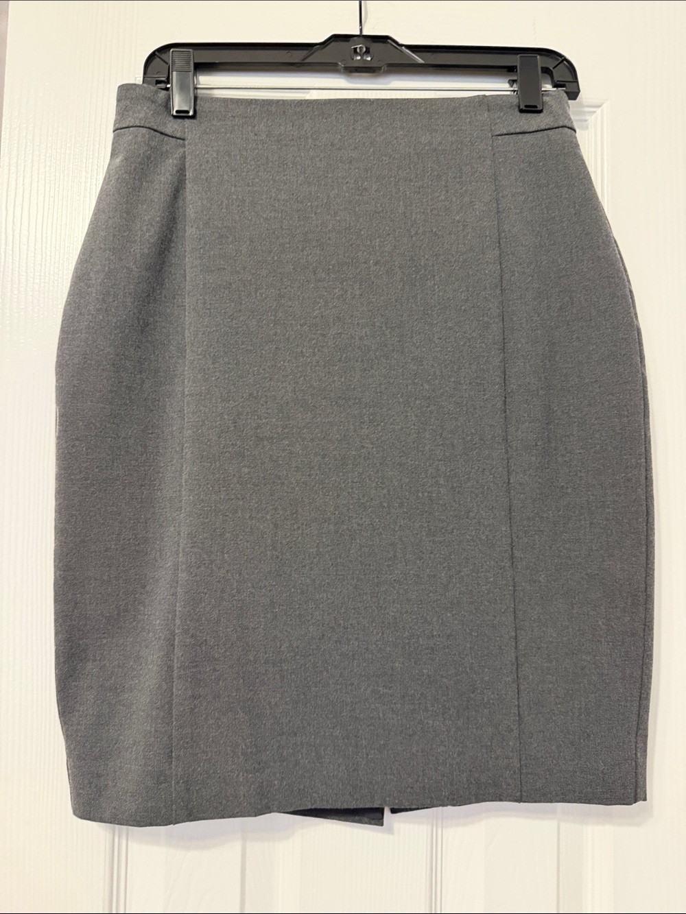 Ann Taylor Gray Pencil Skirt - Classic Tailored Fit